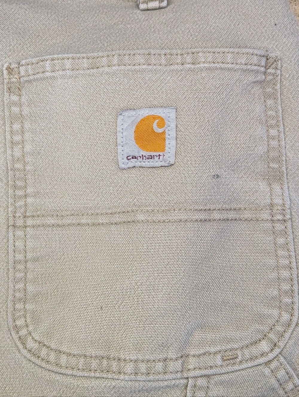 Carhartt Relaxed Straight Rugged Flex Duck Dungaree Mens 36x34 Thrashed 103279